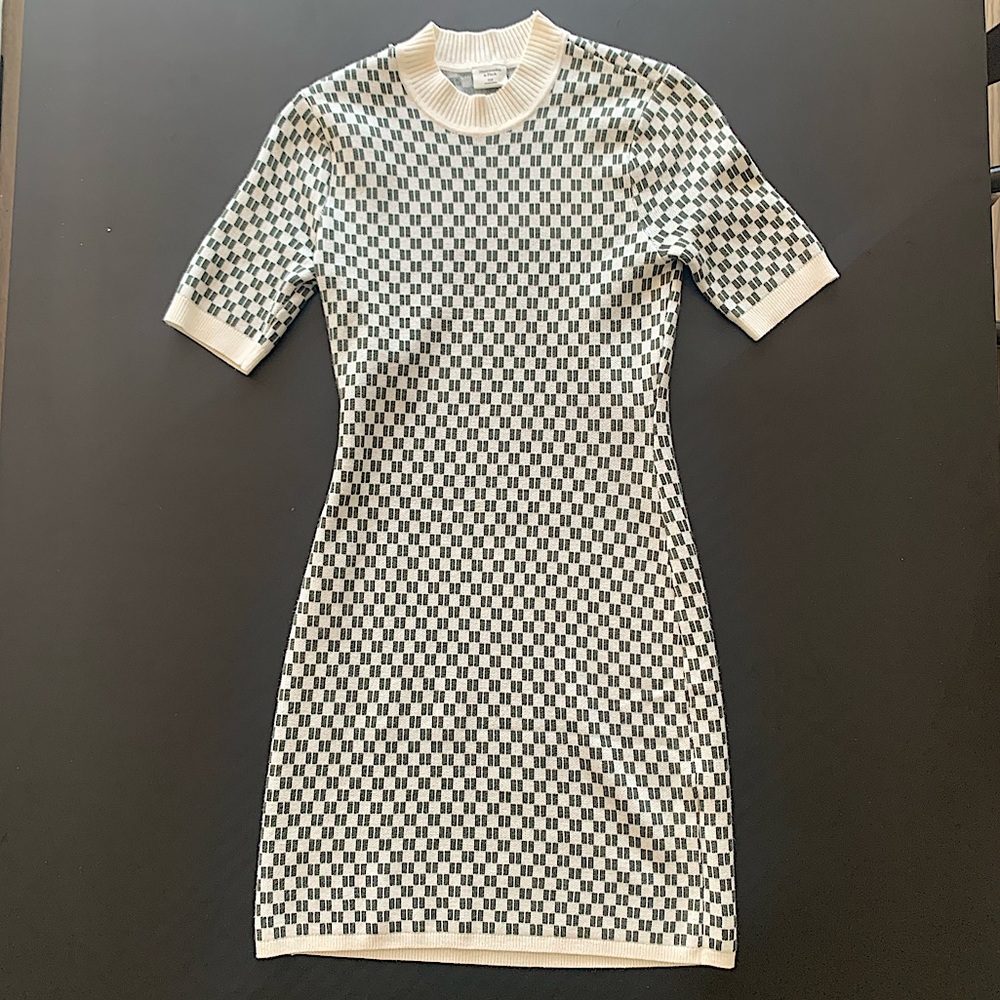 A&F checkered Mini Dress